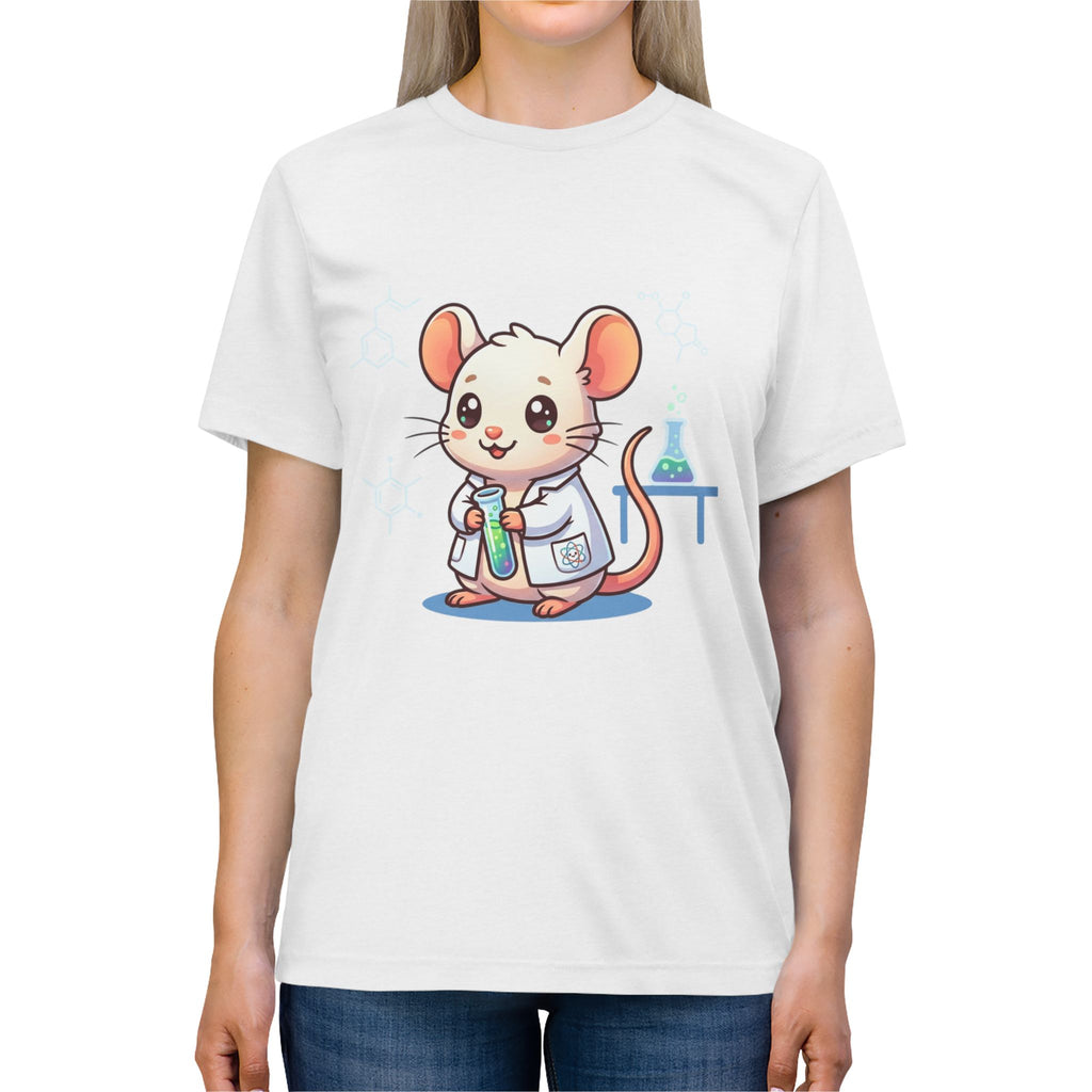 Lab Coat Mouse Unisex High Quality Tee Shirt