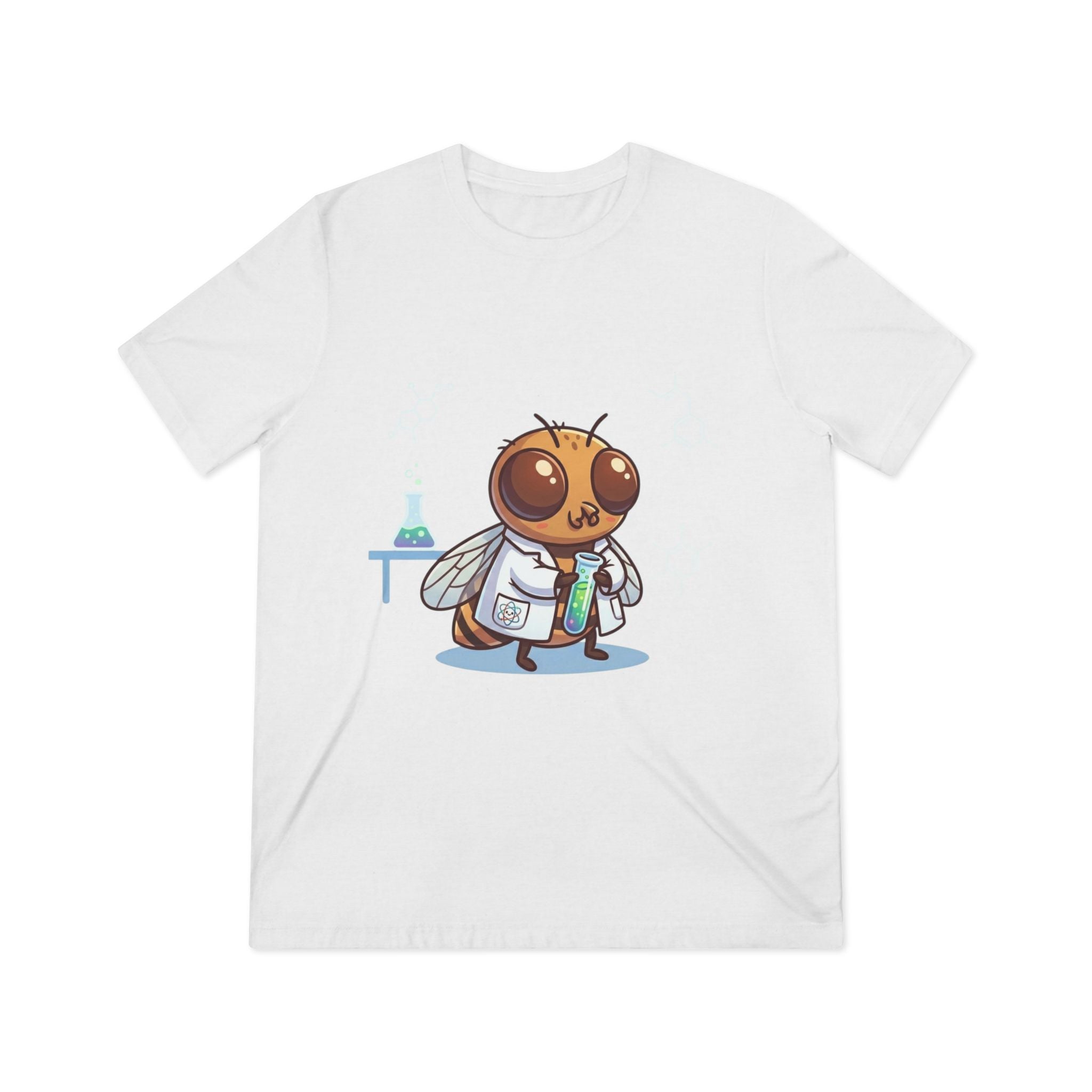 Lab Coat Scientist Fruit Fly Unisex High Quality Tee Shirt