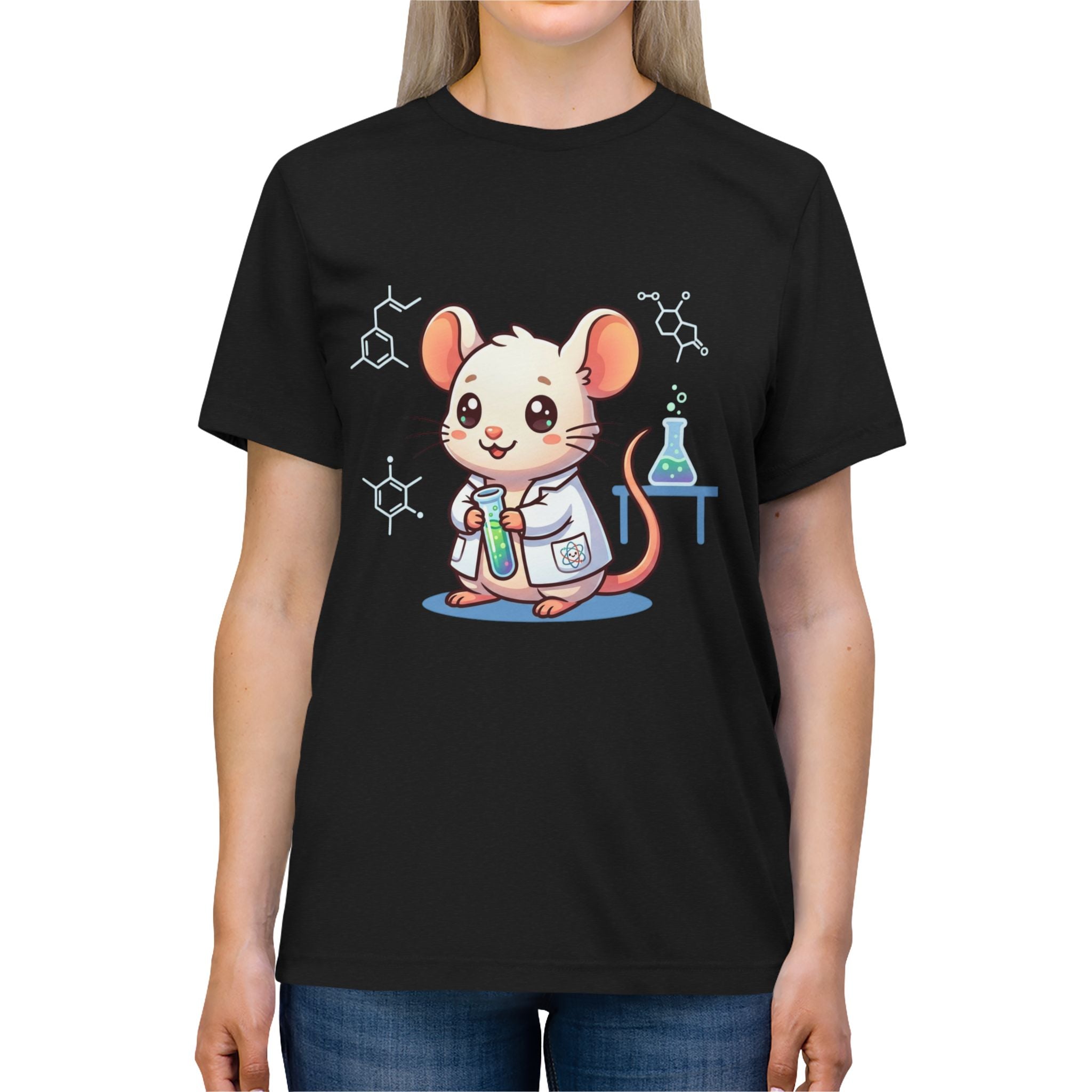 Lab Coat Mouse Unisex High Quality Tee Shirt