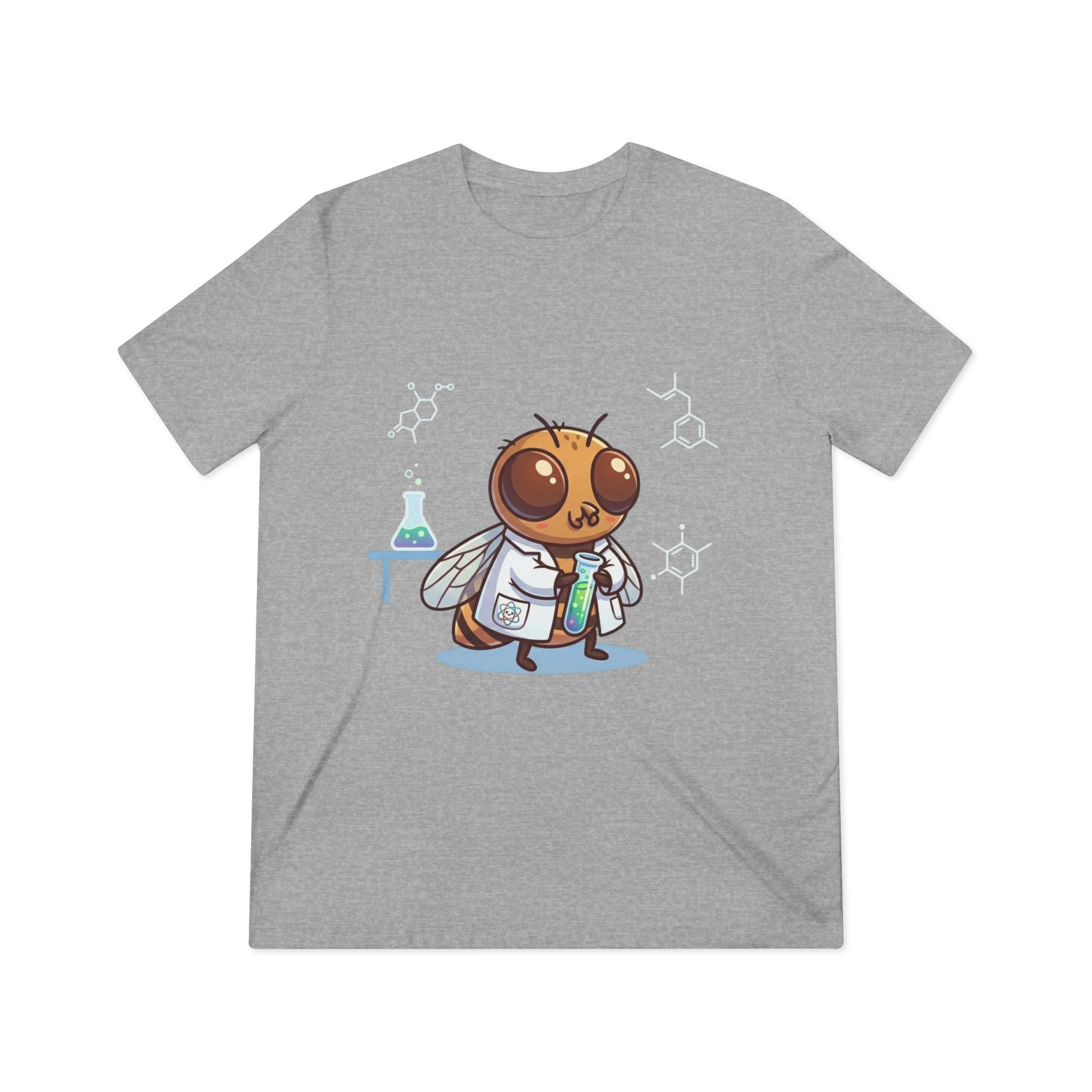 Lab Coat Scientist Fruit Fly Unisex High Quality Tee Shirt