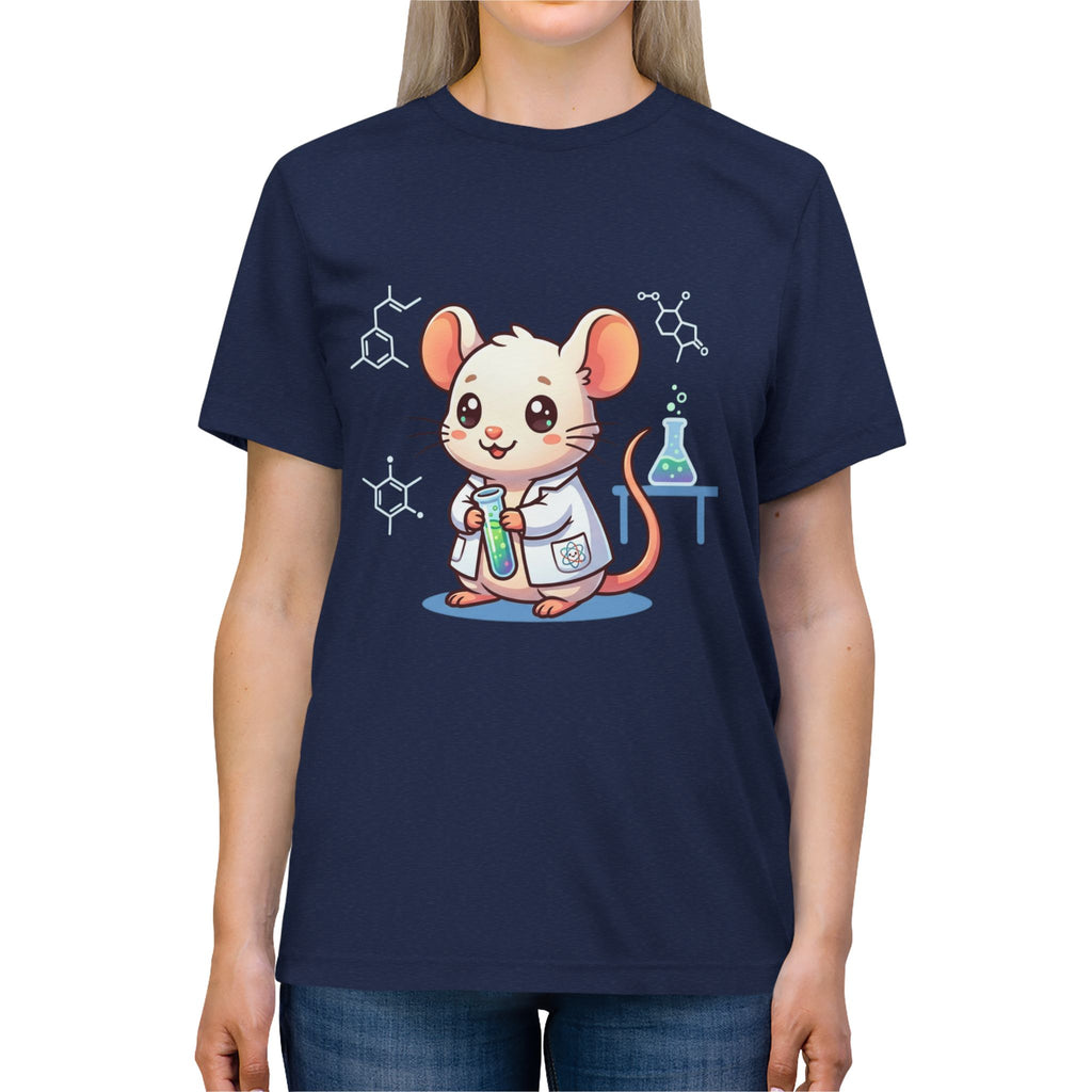 Lab Coat Mouse Unisex High Quality Tee Shirt