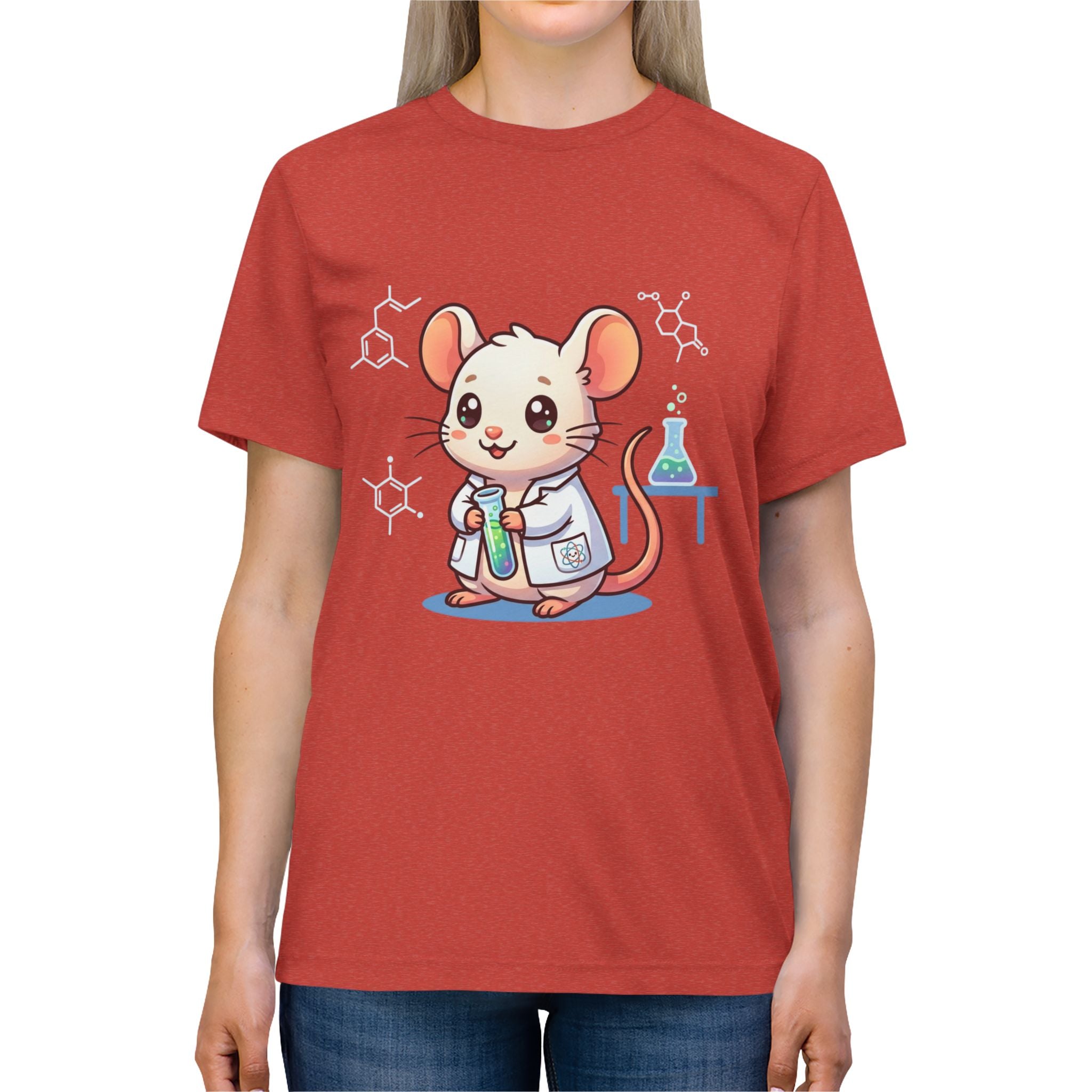 Lab Coat Mouse Unisex High Quality Tee Shirt