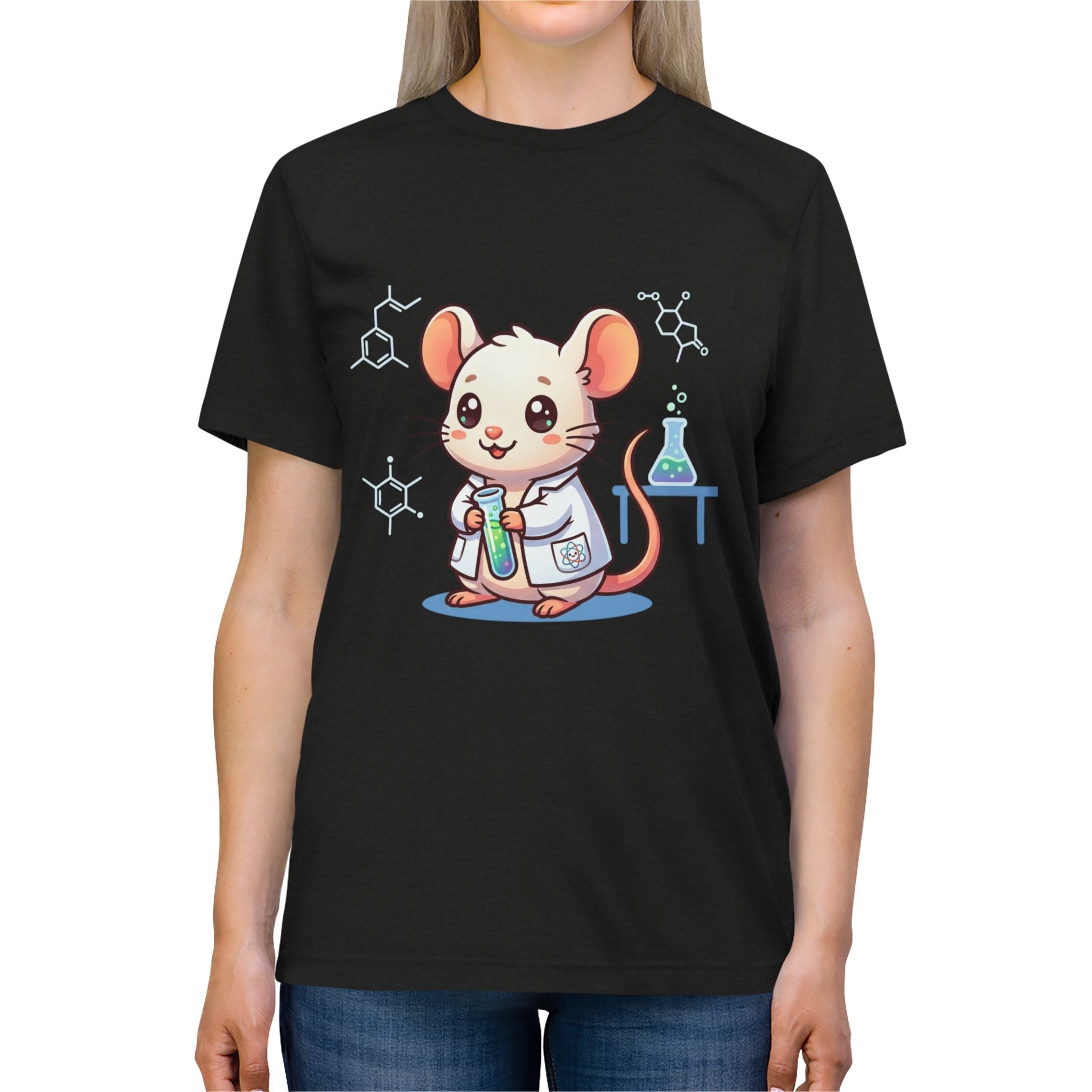 Lab Coat Mouse Unisex High Quality Tee Shirt