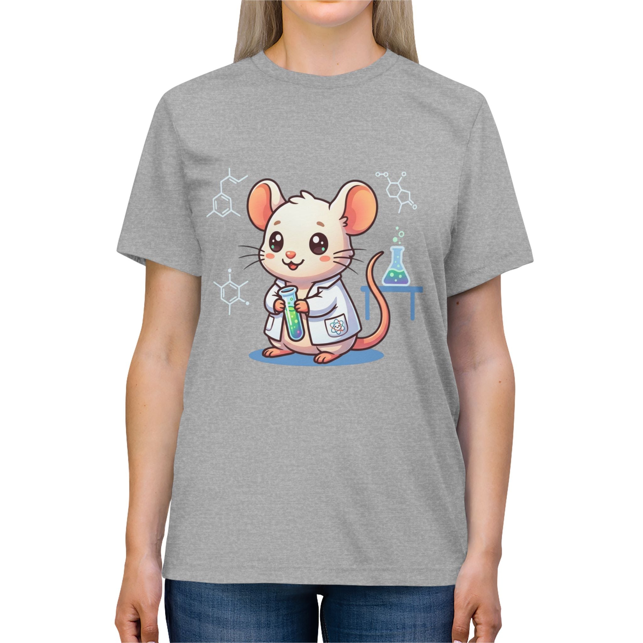 Lab Coat Mouse Unisex High Quality Tee Shirt